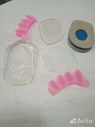Полустельки силиконовые/ гелевые.новые