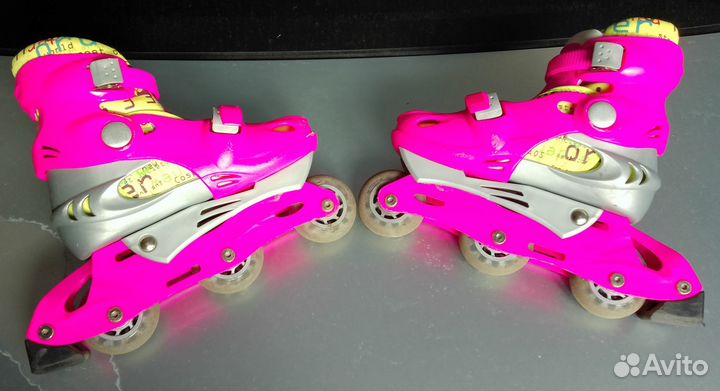 Роликовые коньки детские, размер 30-33