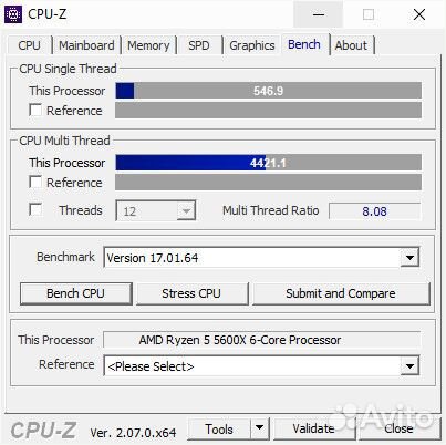 Процессор AMD Ryzen 5 5600X
