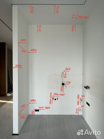 Замеры помещения