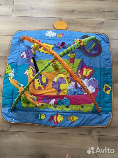 Детский развивающий коврик Тини Лав + 2 игрушки