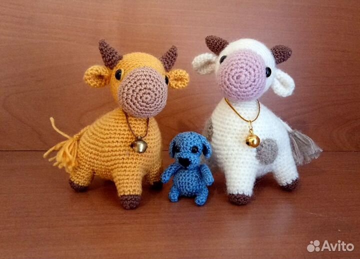 Вязаные игрушки ручной работы