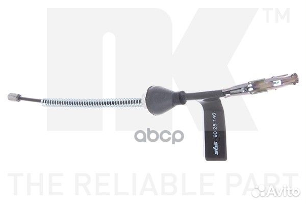 Трос стояночного тормоза задний левый, правый-2