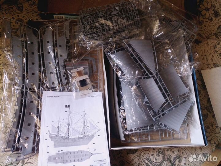 Сборная модель корабля Звезда 