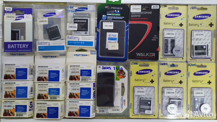 Аккумуляторы для старых сотовых Samsung (часть 2)