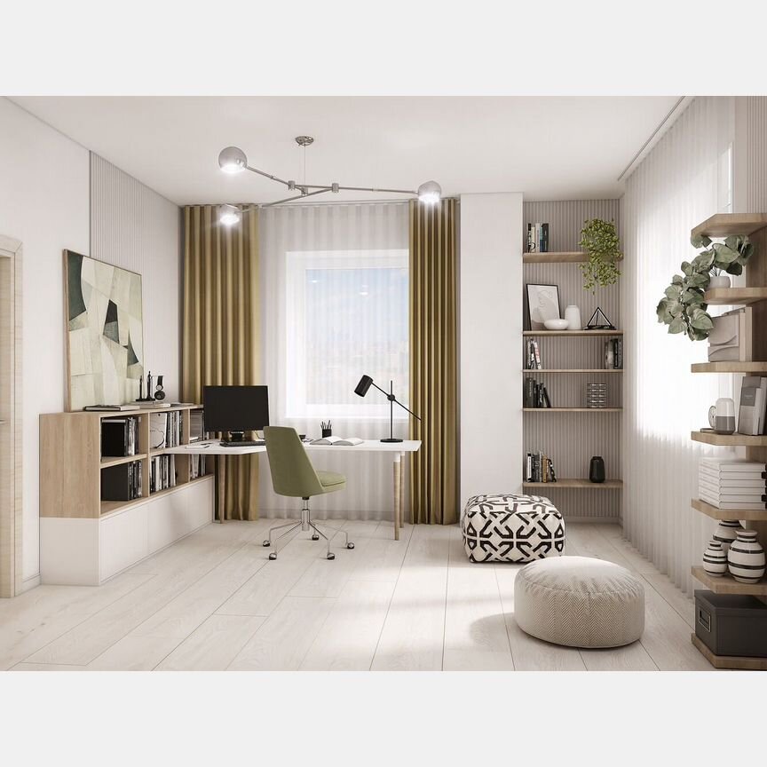 1-к. апартаменты, 34,6 м², 13/13 эт.