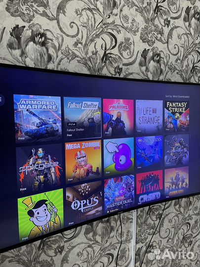 Sony PS4 slim 1tb+107игр UFC4 GTA5