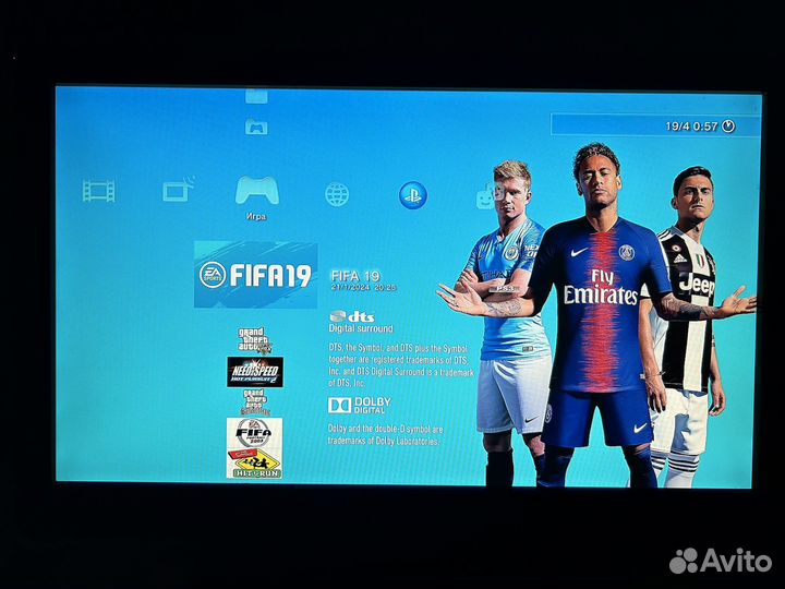 Sony ps3 slim прошитая с играми