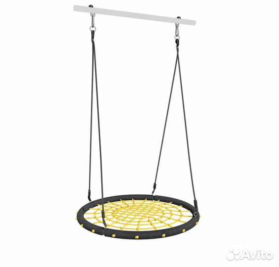 Подвесные качели гнездо сетка 100см
