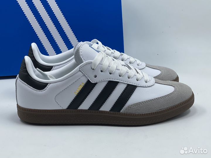 Кеды adidas originals samba OG white