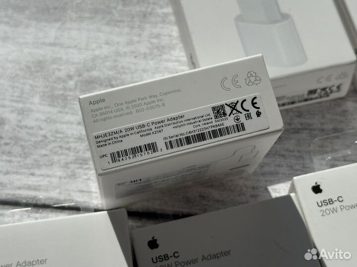 Сетевое зарядное устройство Apple 20W