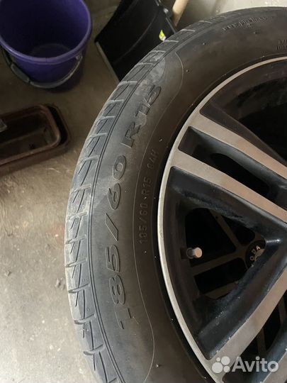 Комплект диски резина Skoda Rapid r15