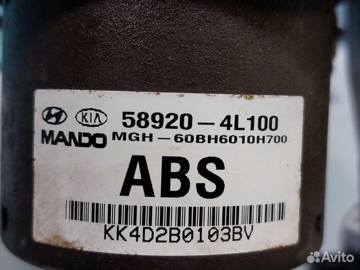 Блок ABS Kia Rio sedan - 4DR 5P 1600 CC - gamma