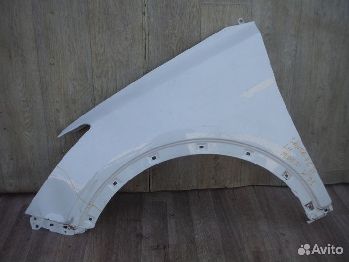 Крыло переднее левое №71 hyundai Santa 3 2016