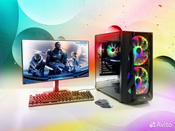 Игровой компьютер intel core i9 RTX 3060Ti/4070Ti