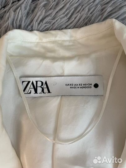 Пиджак льняной zara новый xs