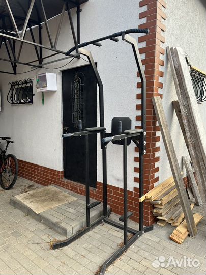 Турник брусья пресс 3 в 1 напольный