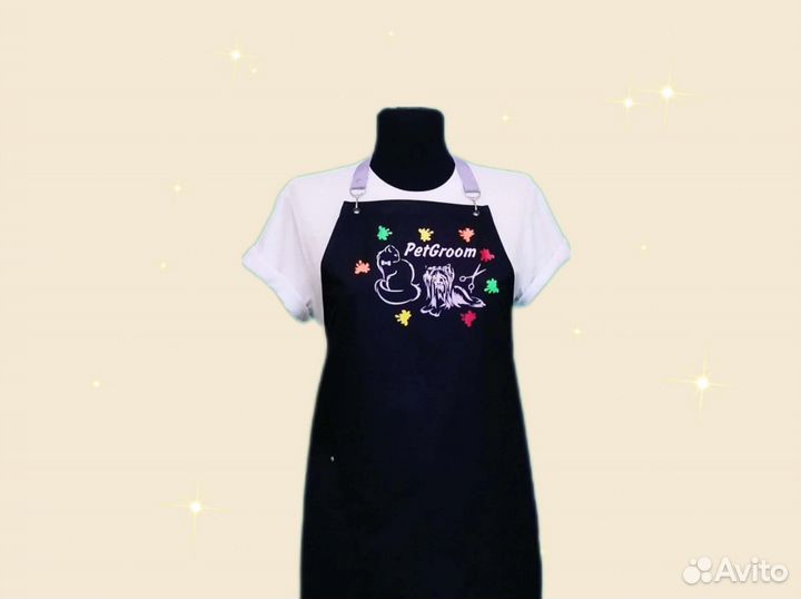 Фартук для грумера с логотипом