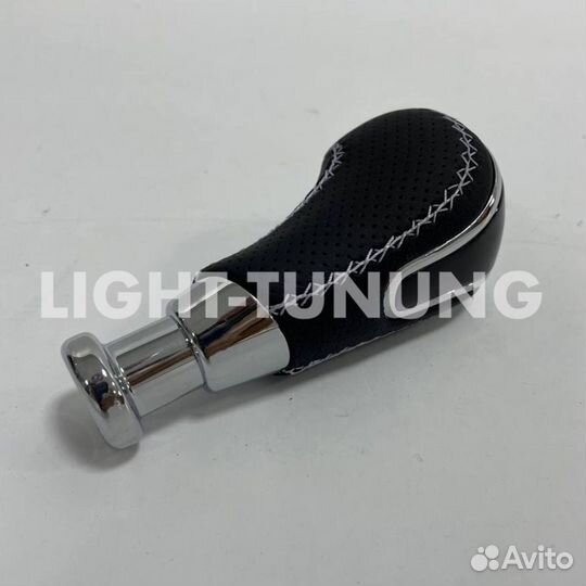 Ручка кпп Веста в коже