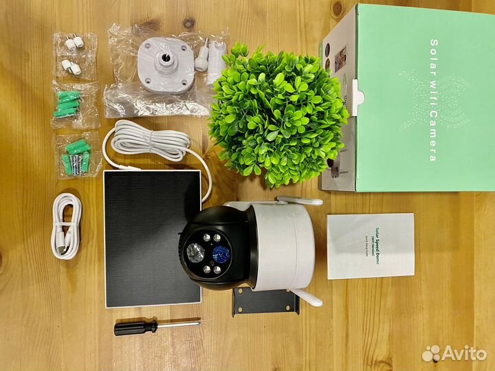 Умная WI-FI камера на солнечных батареях icsee