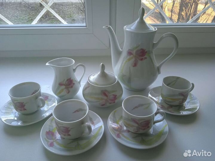 Кофейный сервиз чехословакия