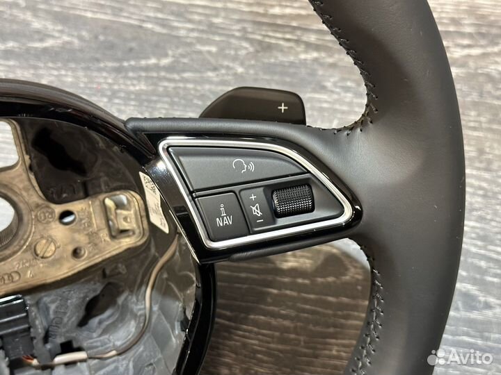 Руль S-line Audi лепестки S-tronic