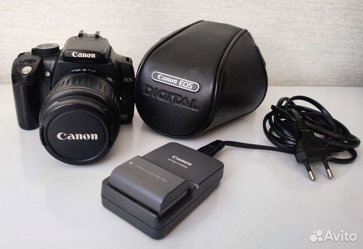 Зеркальный фотоаппарат canon EOS 350D