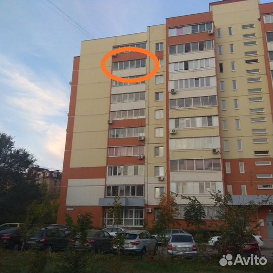 Аллюминивая балконная рама