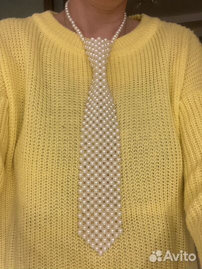 Галстук из бисера на заказ