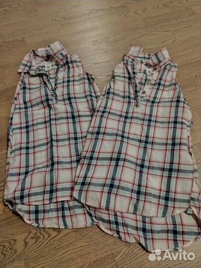 Фирменные вещи для девочек двойняшек на рост 110см