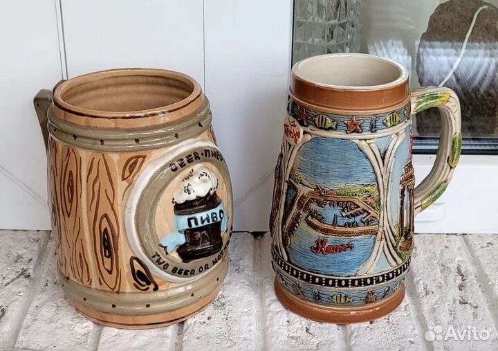 Кружки пивные керамика