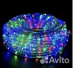 Дюралайт RGB 220В двухжильный