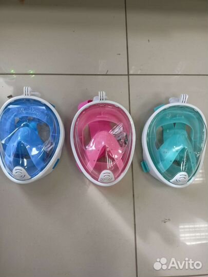 Маска для снорклинга детская