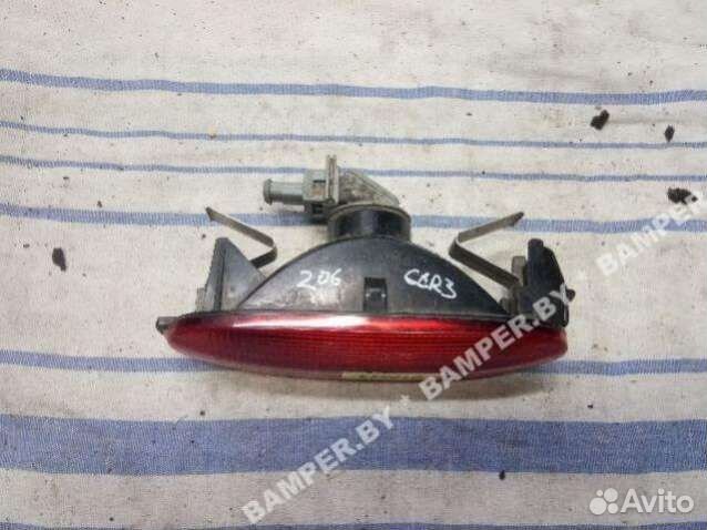 Дополнительный фонарь (Стоп-сигнал) Peugeot 206 1