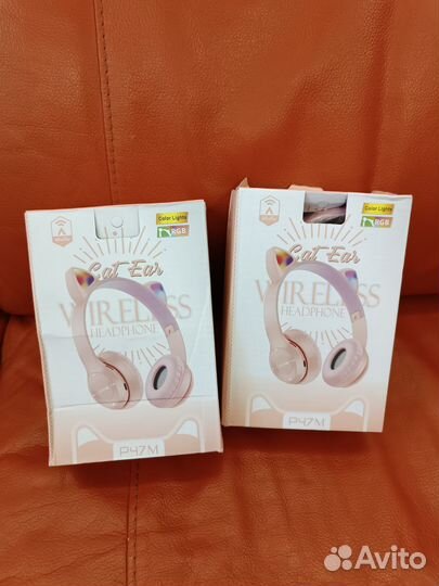 Новые Беспроводные наушники Кошечки