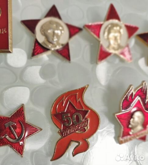 Значки медали СССР разные