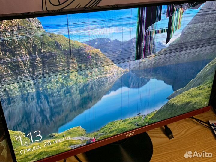 Монитор aoc 144 гц на запчасти