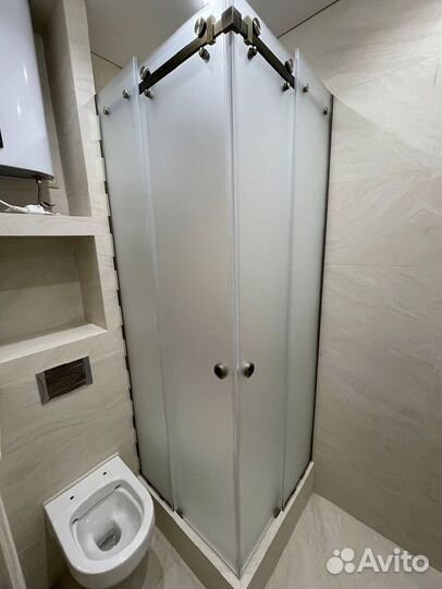 Душевые стеклянные перегородки на заказ