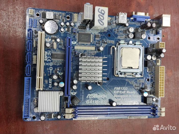 Материнская плата с процессором 775 сокет ддр3