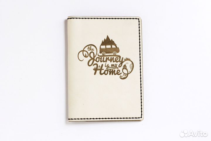 Кожаный чехол для паспорта