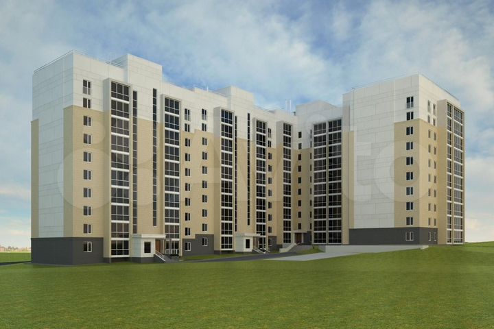 2-к. квартира, 66,2 м², 2/10 эт.