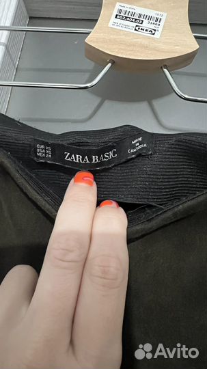 Леггинсы замша Zara