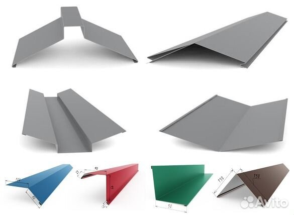 Доборные элементы для Кровли, Окон, Фасада