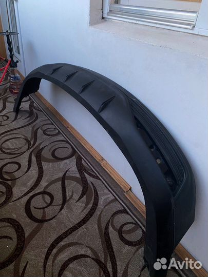 Губа заднего бампера hyundai