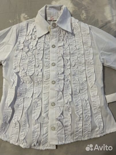 Рубашка для девочки 116