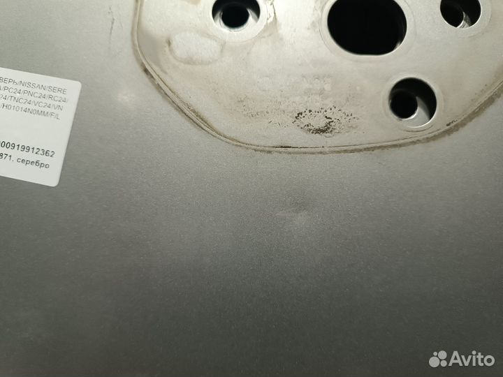 Дверь nissan serena PC24 PNC24 RC24 TC24 TNC24 VC24 VNC24 H01014N0MM передняя левая серебро, KY0 NA6