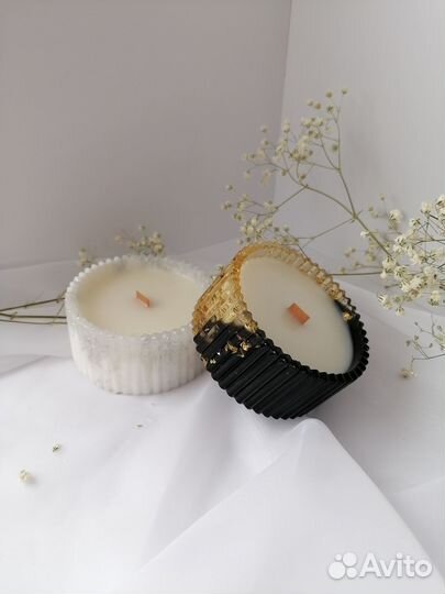 Соевые свечи на эпоксидном основании