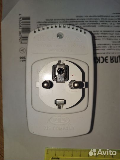 Сетевой фильтр/ Реле напряжения Pilot Single