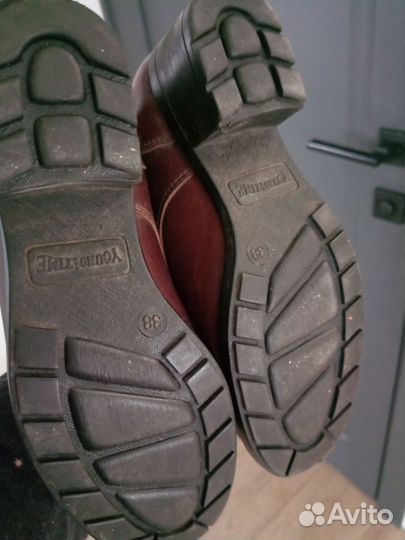 Ботинки утеплённые 38 размер
