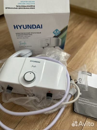 Электрический проточный водонагреватель hyunday